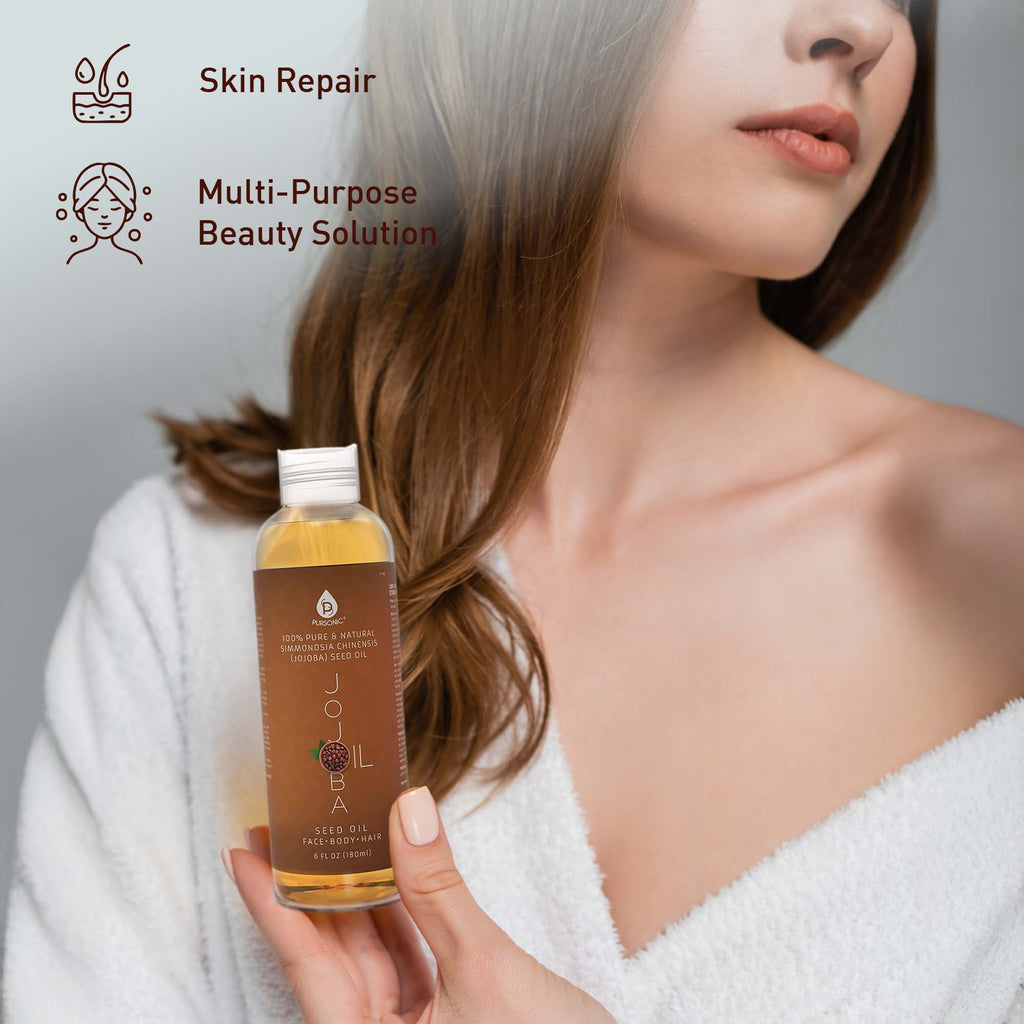 Pursonic Golden Jojoba Oil 6 Oz